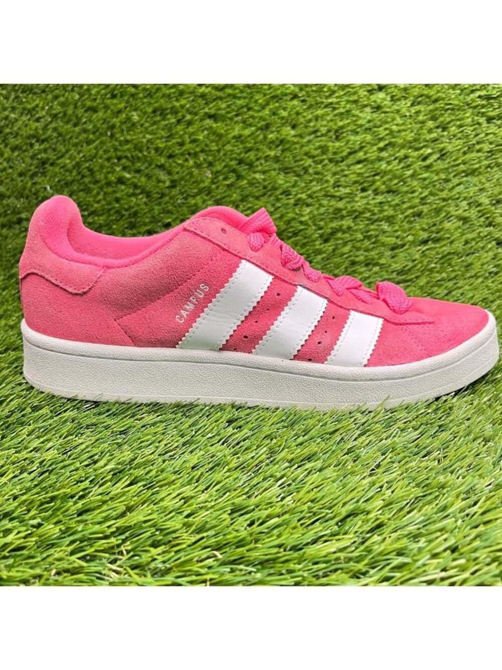 Adidas Campus 00s Womens Size 8.5 Pink White Athletic Running Shoes Sneakers